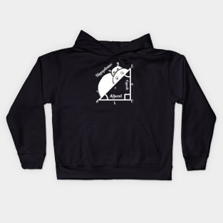 Math Teacher Kids Hoodie